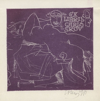 Ex libris Carlo Skov 