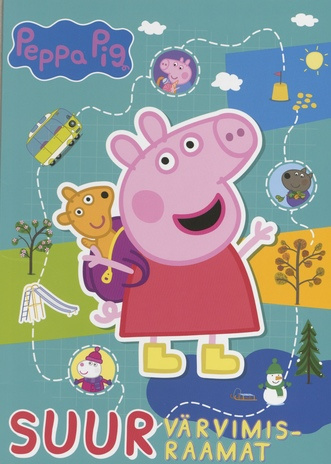 Peppa Pig. Suur värvimisraamat 