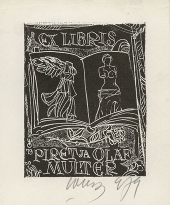 Ex libris Piret ja Olaf Multer 