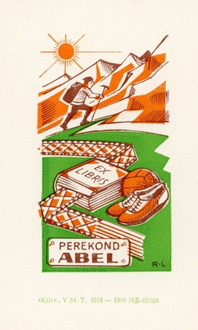 Ex libris perekond Abel 