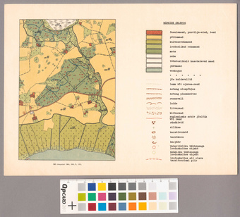 [Maastikukaart] : [õppematerjal kaardi valmistamiseks] 
