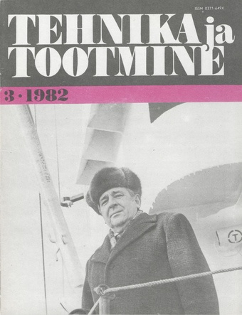 Tehnika ja Tootmine ; 3 1982-03