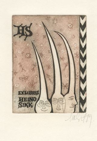 Ex libris Heino Sikk 