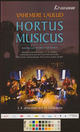 Hortus Musicus : Vahemere laulud 