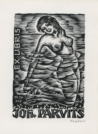 Ex libris Joh. Parvits 