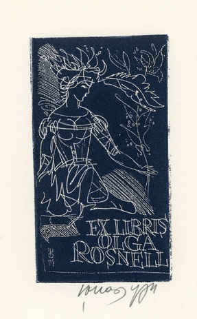 Ex libris Olga Rosnell 