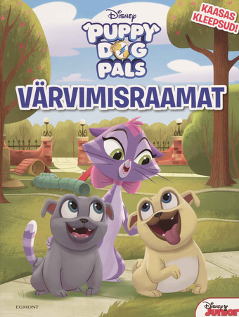 Puppy Dog Pals : värvimisraamat : kaasas kleepsud! 