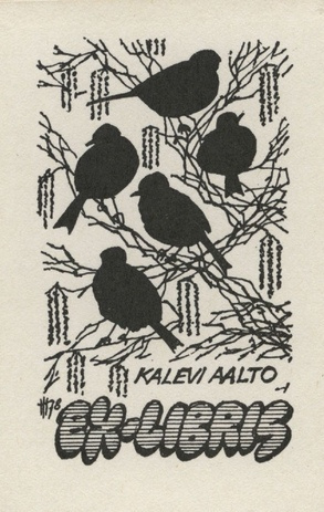 Ex-libris Kalevi Aalto 