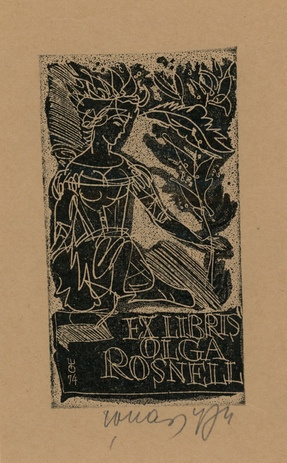 Ex libris Olga Rosnell 