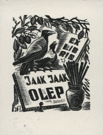 Ex libris Jaak Olep 