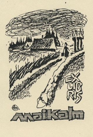 Ex libris Mai Kalm 