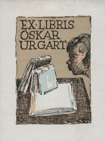 Ex libris Oskar Urgart 