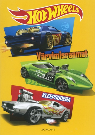 Hot Wheels : värvimisraamat kleepsudega 