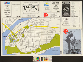 Pärnu : turisti kaart = tourist map 