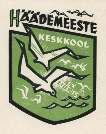 Häädemeeste keskkool ex libris 