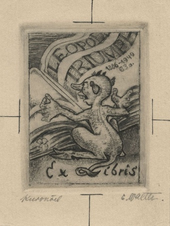 Leopold Triumph ex libris 