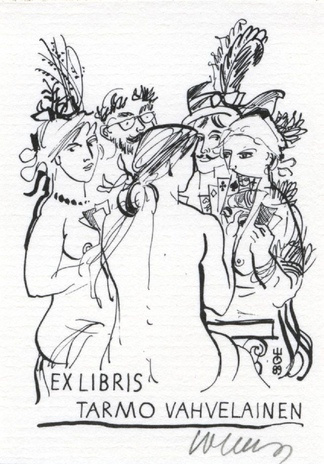 Ex libris Tarmo Vahvelainen 