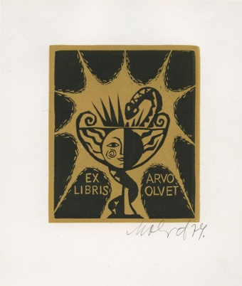 Ex libris Arvo Olvet 