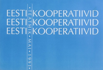 Eesti kooperatiivid 1991 : teatmik 
