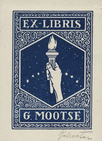 Ex-libris G. Mootse 