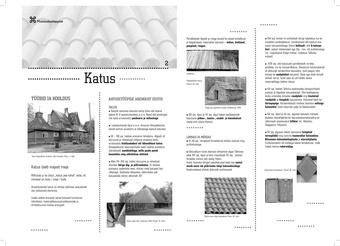 Restaureerimisnõuanded. 2. Katus