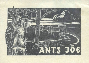 Ex libris Ants Jõe 