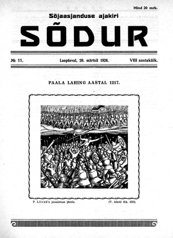 Sõdur ; 11 1926