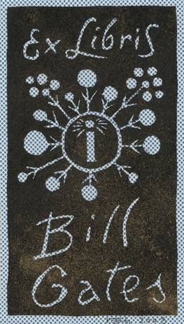 Ex libris Bill Gates 