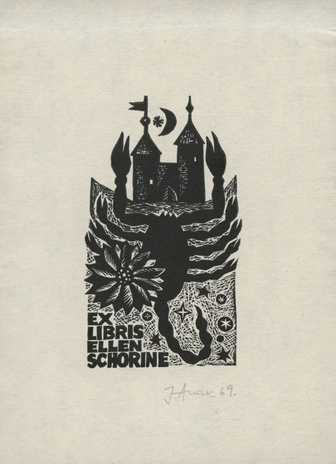 Ex libris Ellen Schorine 