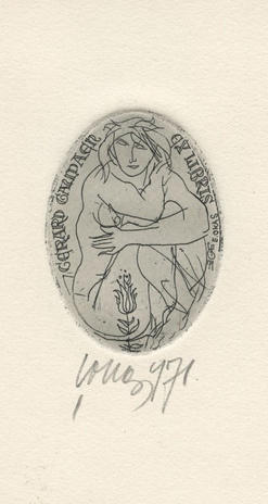 Gerard Gaudaen ex libris 