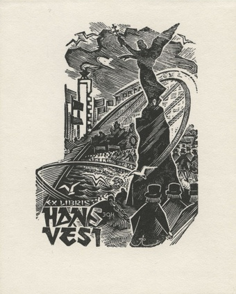 Ex libris Hans Vesi 