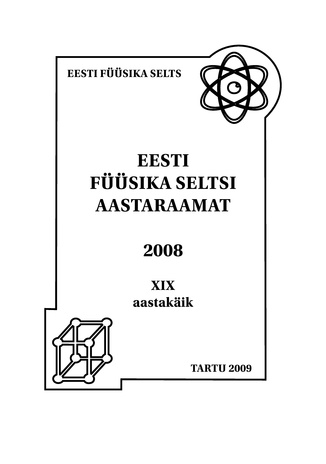 Eesti Füüsika Seltsi aastaraamat ; 2008