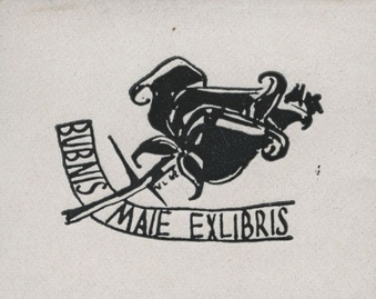 Bubnis Maie ex libris 