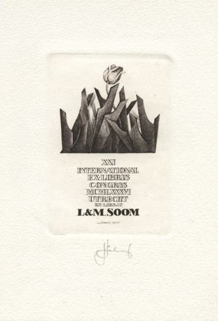 Ex libris L & M Soom 