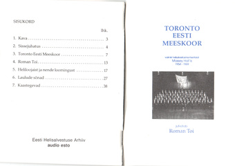 Valimik helisalvestusi kontsertidelt Massey Hall'is 1954-1969