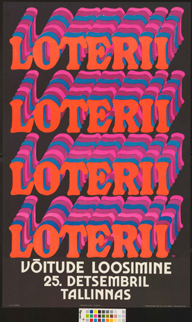 Loterii : võitude loosimine 25. detsembril Tallinnas 