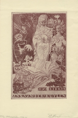 Ex libris Ans van der Kuylen 