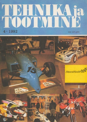 Tehnika ja Tootmine ; 4 1992-04