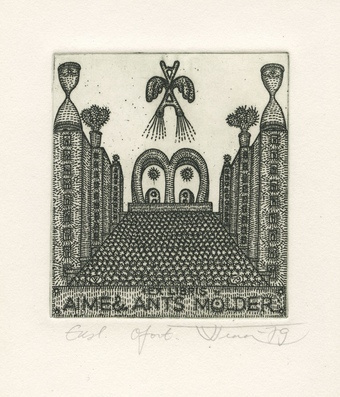 Ex libris Aime & Ants Mölder 