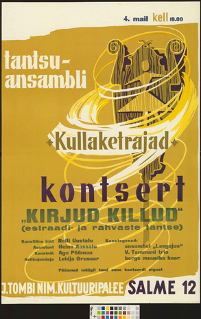 Tantsuansambli Kullaketrajad kontsert 