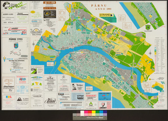 Pärnu : turismikaart = tourist map 