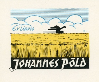 Ex libris Johannes Põld 