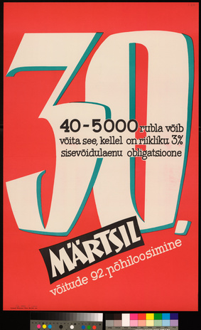 30. märtsil võitude 92. põhiloosimine