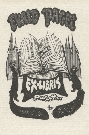 Evald Pagel ex-libris 