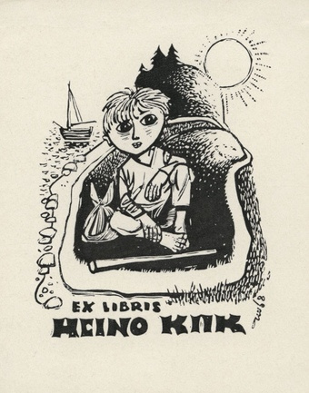 Ex libris Heino Kiik 