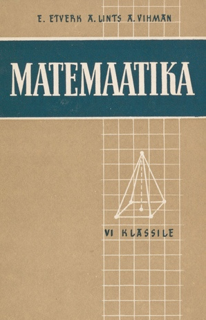 Matemaatika VI klassile