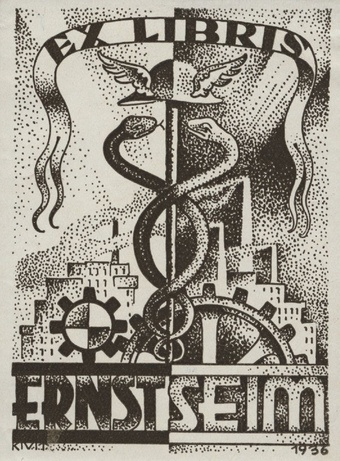 Ex libris Ernst Seim 