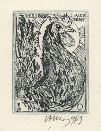 Ex libris Aadu Hint 