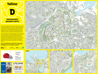 Tallinn D : Designkarte = дизайн-карта