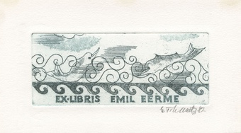 Ex-libris Emil Eerme 